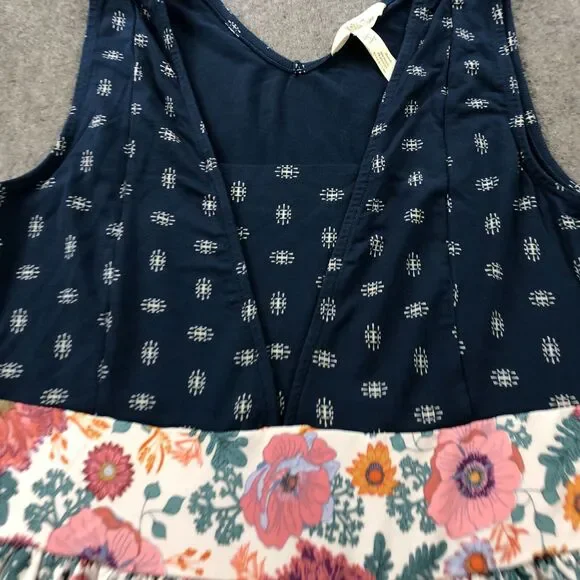 Matilda Jane Top Womens Small Feeling Good Tank Floral Flowy Flower Blouse - Picture 4 of 9